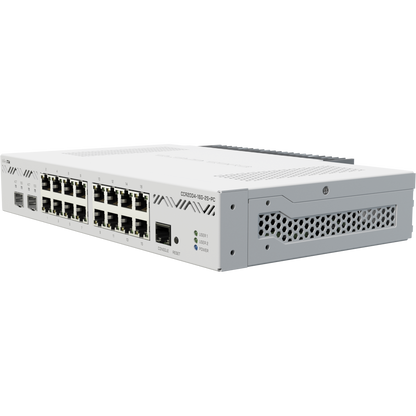 MikroTik Cloud Core 16 Port Gigabit 2SFP+ Passive Cooling Router [CCR2004-16G-2S+PC]
