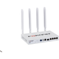 FortiExtender-511G-WIFI Indoor Broadband Wireless WAN Router with 1x "Dual SIM 5G Sub-6GHz M.2 Module" + 1x reserved eSIM for NA/EU/APAC Carriers. It has 1x 2.5GbE + 1x GbE Combo (SFP + RJ45) + 3x GbE RJ45 WAN/LAN configurable network po [FEX-511G-WIFI-Y]
