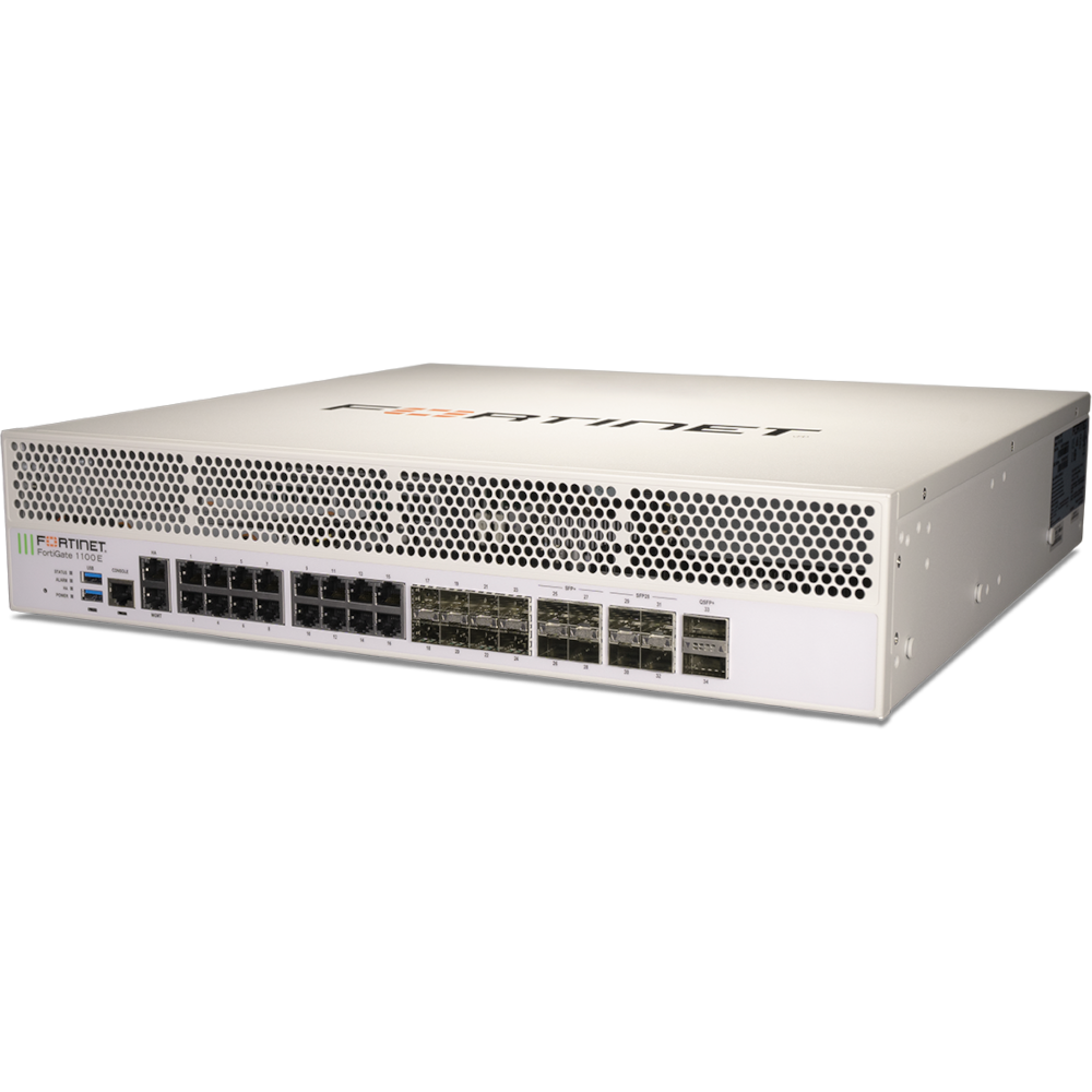 FortiGate-1101E Hardware plus 1 Year FortiCare Premium and FortiGuard Unified Threat Protection (UTP) [FG-1101E-BDL-950-12]