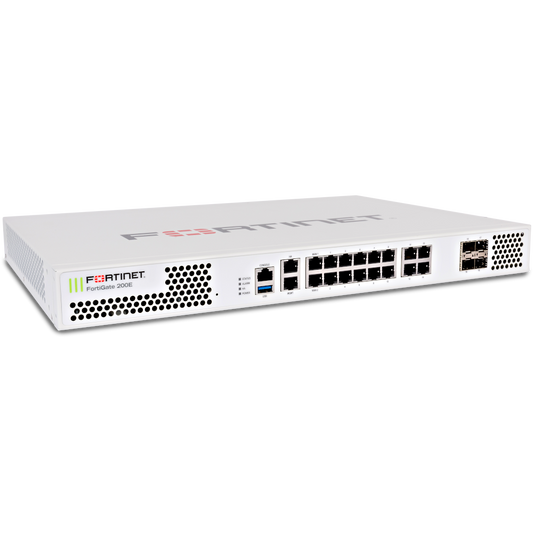 FortiGate-200E Hardware plus 3 Year FortiCare Premium and FortiGuard Unified Threat Protection (UTP) [FG-200E-BDL-950-36]