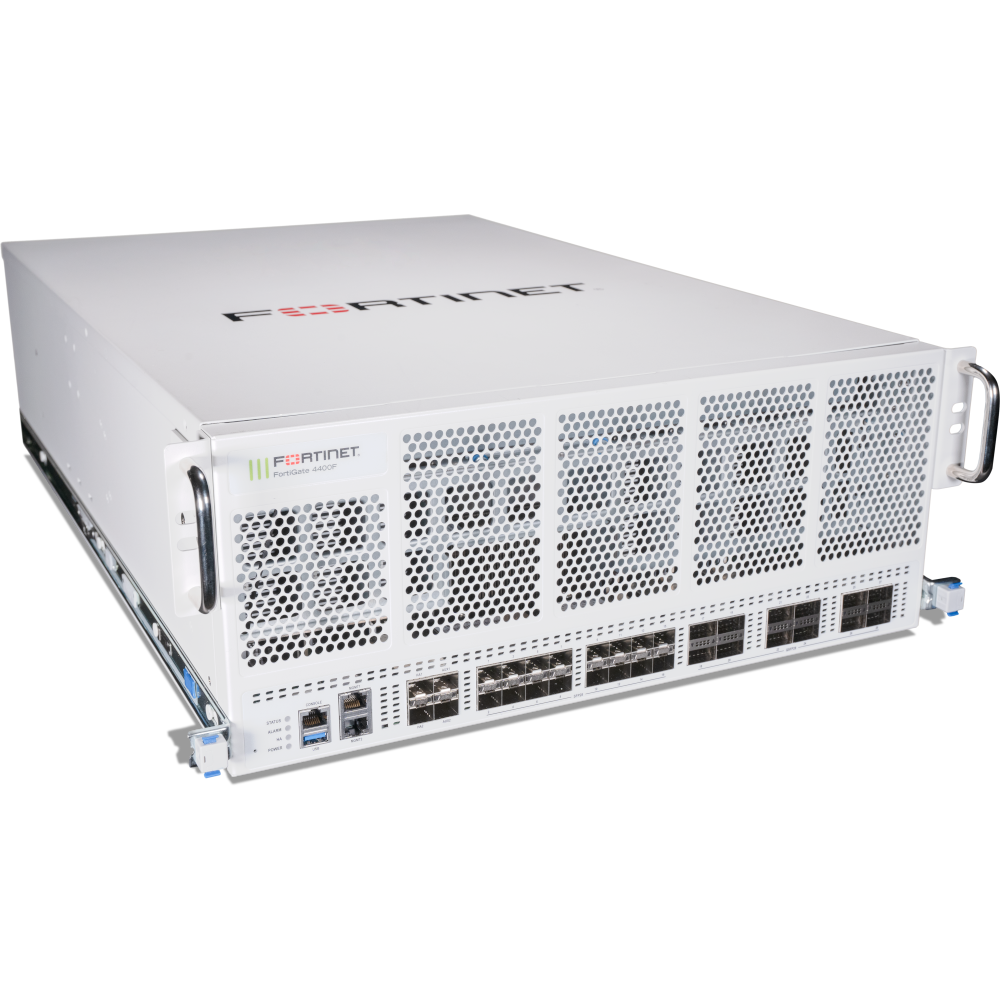 FortiGate-4400F-DC Hardware plus 1 Year FortiCare Premium and FortiGuard Enterprise Protection [FG-4400F-DC-BDL-809-12]