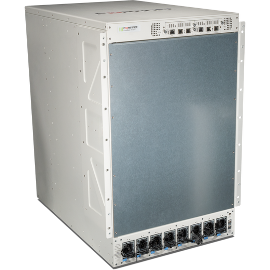 FortiGate-7121F-DC-Chassis FG-7121F chassis with 2x system management module, 8x DC PSU and 6x FAN module, 8x DC input cable. [FG-7121F-DC-CH]