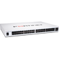 FortiSwitch-148F-FPOE Layer 2 FortiGate switch controller compatible PoE+ switch with 48x 1G RJ45 with PoE+ and 4x 10G/1G SFP+/SFP ports and 1x RJ45 console port. Max 740W PoE output limit. [FS-148F-FPOE]