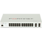 FortiSwitch-224E-POE Layer 2/3 FortiGate switch controller compatible PoE+ switch with 24 x GE RJ45 ports, 4 x GE SFP, with automatic Max 180W POE output limit [FS-224E-POE]
