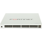 FortiSwitch-248E-FPOE Layer 2/3 FortiGate switch controller compatible PoE+ switch with 48 x GE RJ45 ports, 4 x GE SFP, with automatic Max 740W POE output limit [FS-248E-FPOE]
