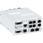FortiSwitchRugged-108F Layer 2 ruggedized FortiGate switch controller compatible switch with 6x 1GE/100M/10M RJ45 and 2x 1GE/100M SFP. IP40 rating. [FSR-108F]