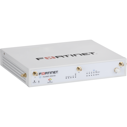 FortiWiFi-50G-5G-II Hardware plus 1 Year FortiCare Premium and FortiGuard Unified Threat Protection (UTP) [FWF-50G-5G-II-A-BDL-950-12]