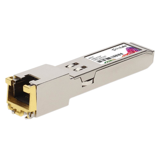 GLC-T-C Compatible TAA 10/100/1000Base-TX SFP Transceiver (Copper, 100m, RJ-45)