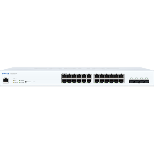 CS110-24 Sophos Switch - 24 port with Support, 3-year - EU power cord [LS120Z36ZZPCEU]