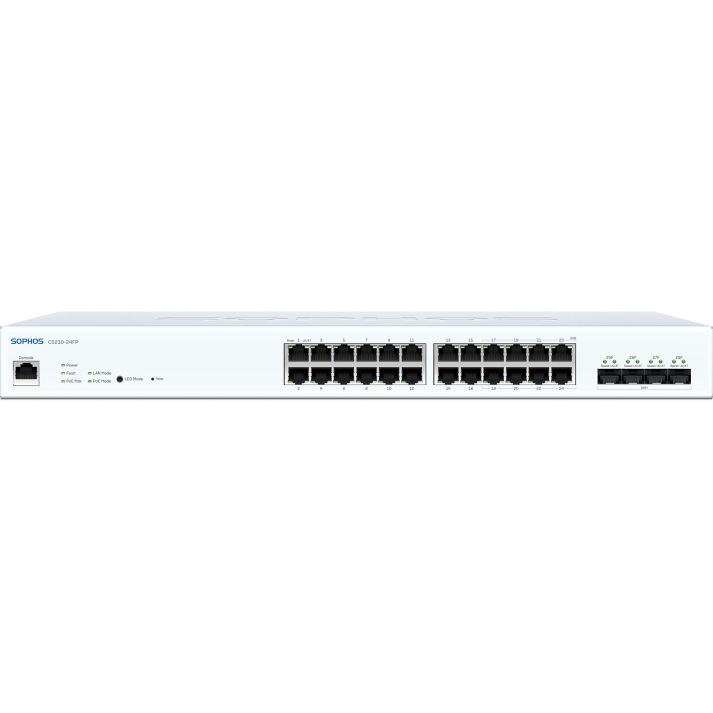 CS210-24FP Sophos Switch - 24 port (8x2.5G) with Full PoE with Support, 1-year - EU power cord [LS22FZ12ZZPCEU]